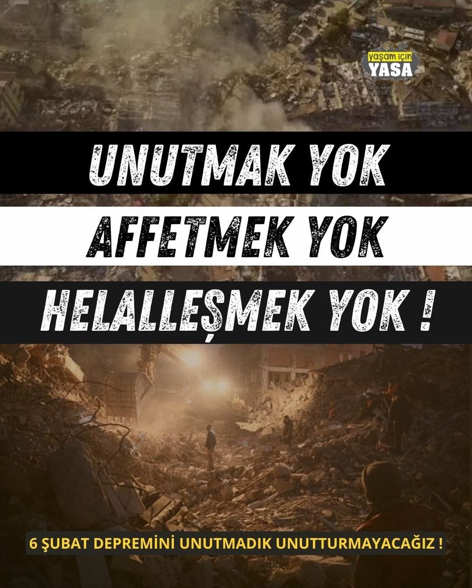 YasamİcinYasa tweet media