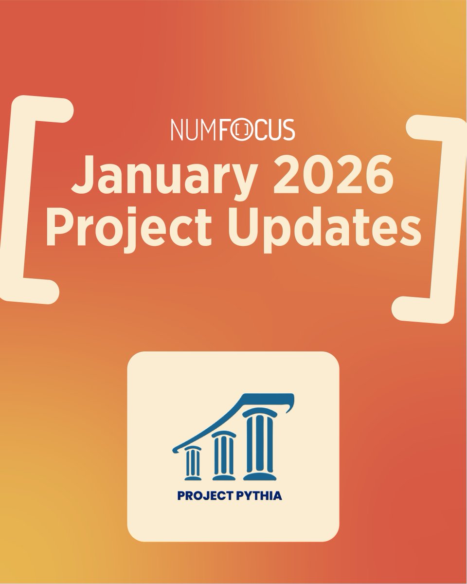 NumFOCUS tweet media