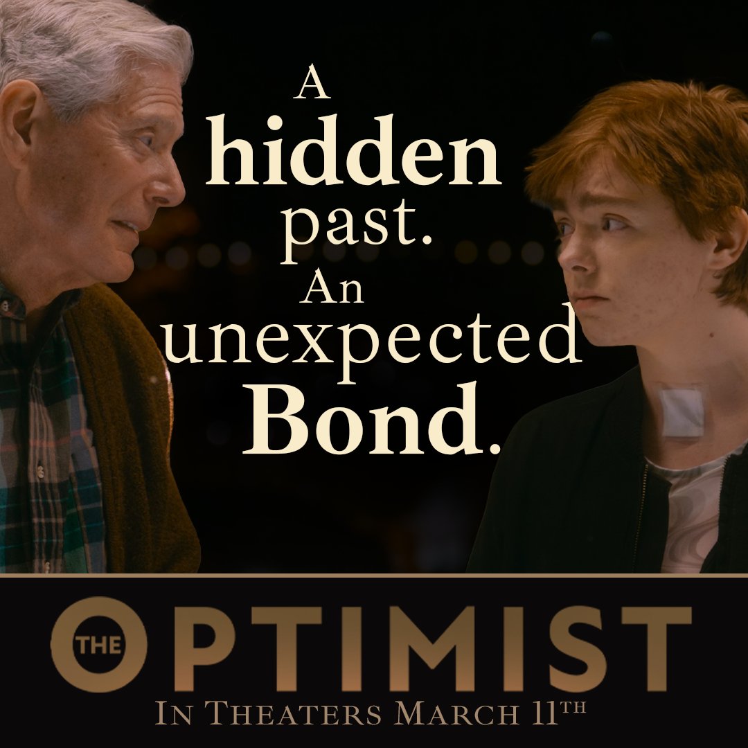 This powerful, true story starring Stephen Lang and Elsie Fisher brings a message of resilience, hope, and healing to the big screen. 

Get tickets now at: theoptimistmovie.com 

#THEOPTIMIST #HolocaustRemembrance 
#BecomeAnOptimist #MakeChange