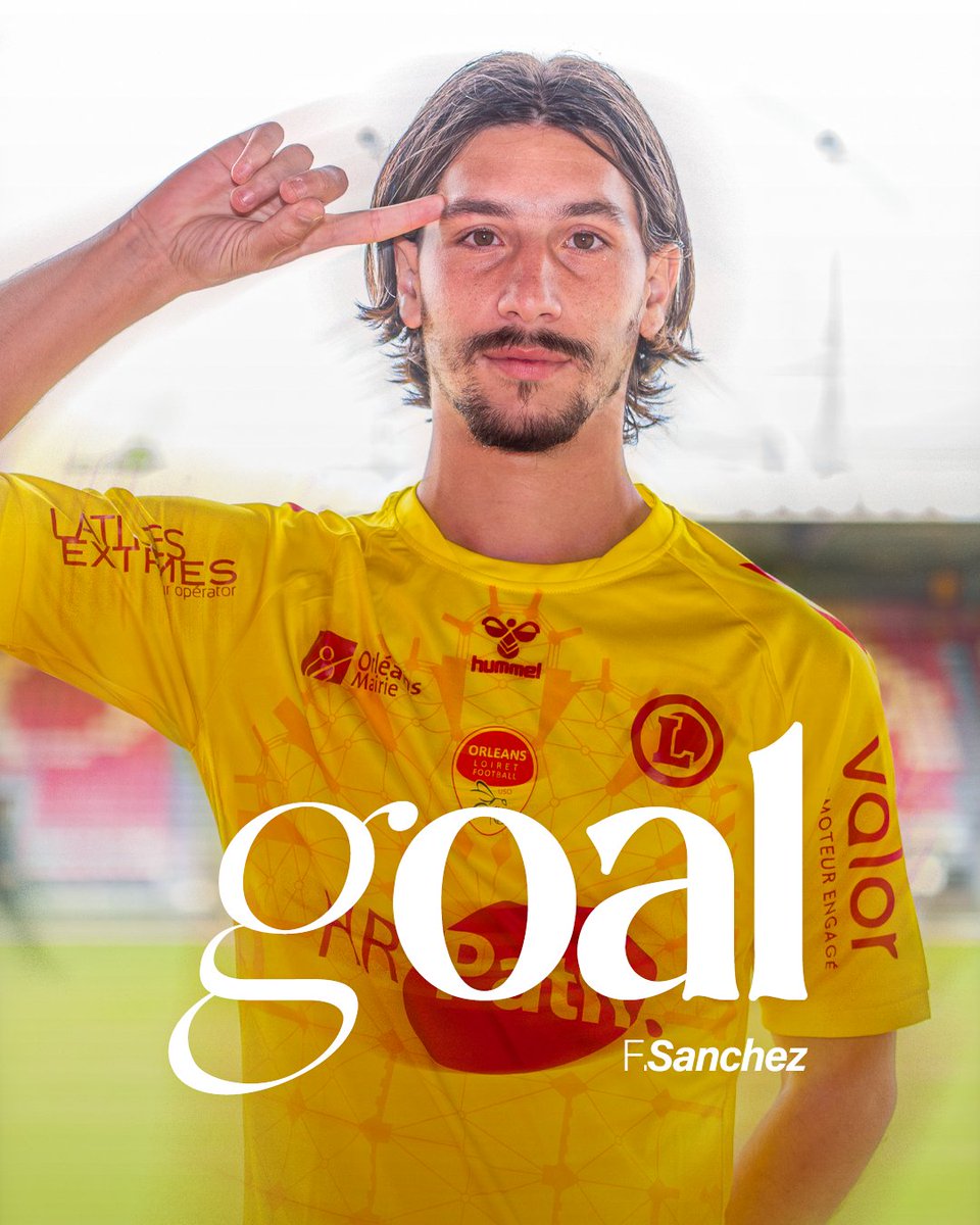 #USOLBC | 2️⃣-1️⃣ 🐝 𝗕𝗨𝗧 𝗣𝗢𝗨𝗥 𝗟’𝗨𝗦𝗢

⏱️ 67’ ⏩ Le doublé pour Sanchez ! Berthier est à la passe pour notre numéro 7 qui redonne l’avantage à nos Guêpes dans ce second acte

#TeamUSO 🟡🔴