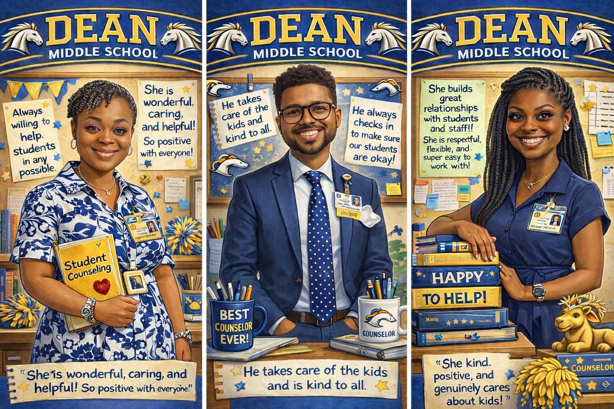 Dean Middle School tweet media