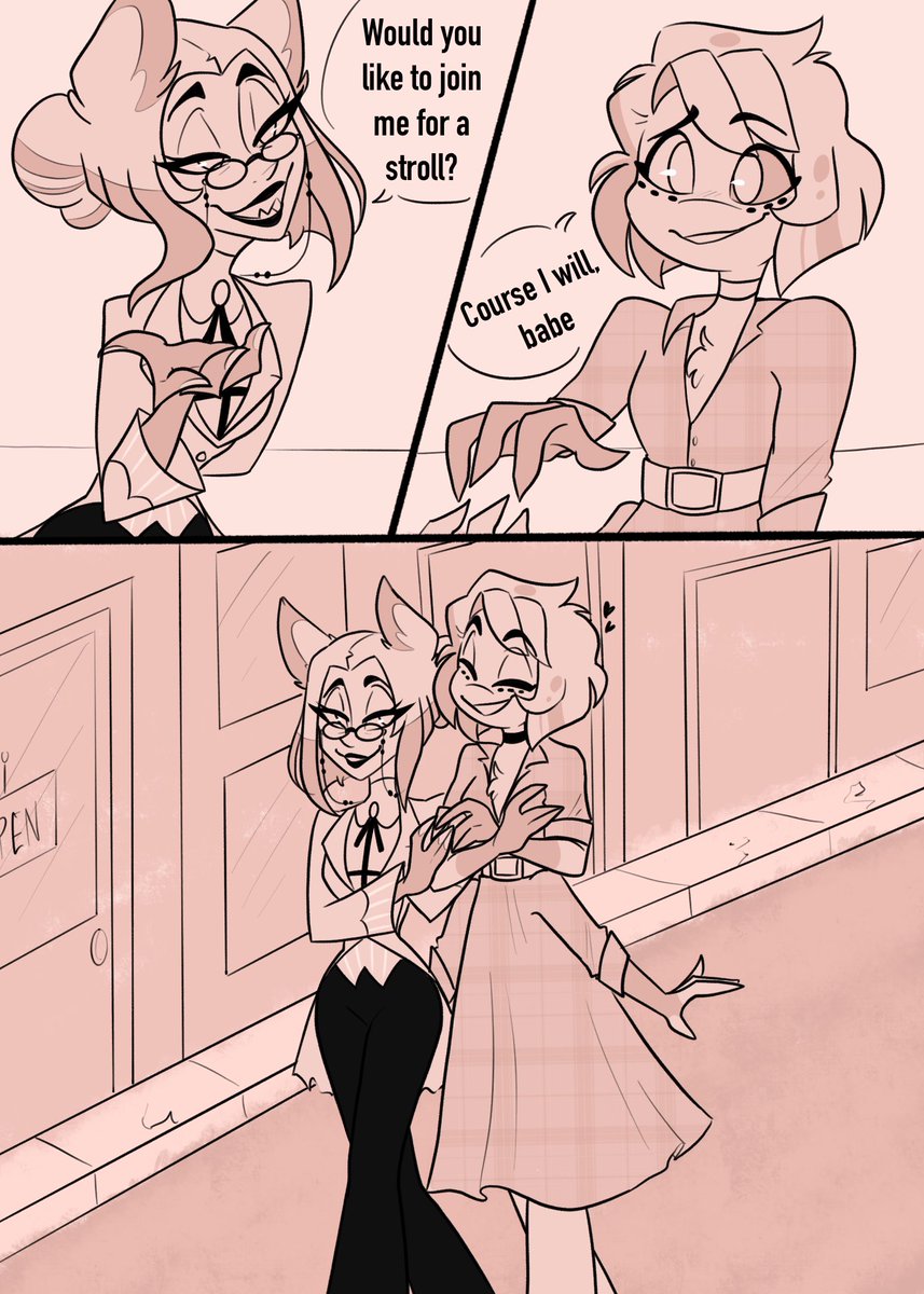 💕🙌🏻

Designs belong to the wonderful /deepervisions

#hazbinhotel #angeldust #alastor #radiodust #genderbend