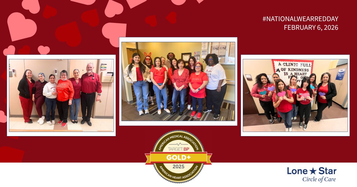 ♥️Today is #NationalWearRedDay. Heart disease is the #1 cause of death for adults in the U.S. Our family and senior care teams can help detect &amp; control hypertension. Since our first <a href="/American_Heart/">American Heart Association</a> award in 2017, we've remained committed to heart health. Call 877-800-5722.
