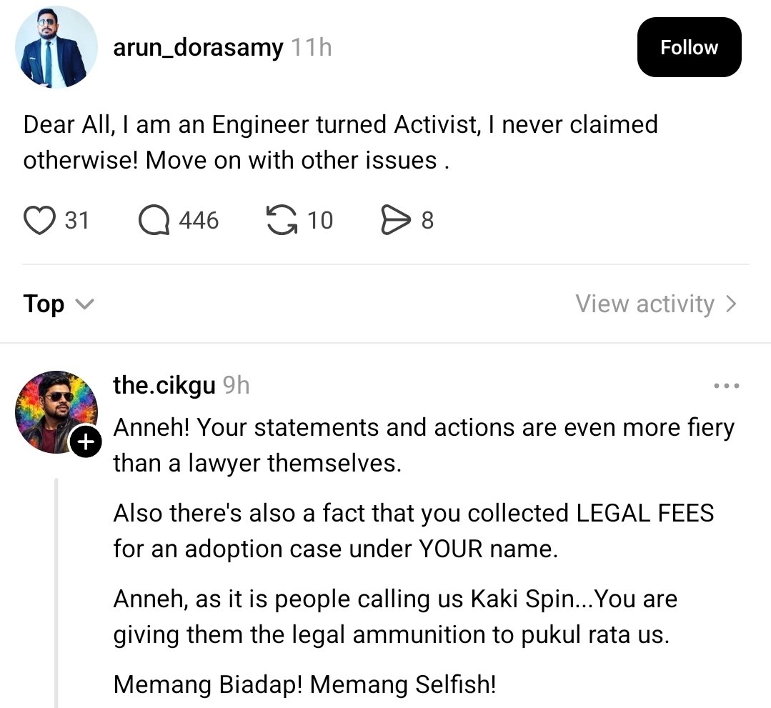 mynewshub's tweet photo. Dah pulak....tetiba jadi Jurutera pulak......selama ni pergi sana sini mengaku peguam.....

🤣🤣🤣🤣🤣

Tapi masalahnya bila cek database jurutera....pun tak jumpa nama....

Dia ni apa sebenarnya?

Kuil dah haram...jawatan pun haram...🤣🤣 https://t.co/7uEM2eu0Ed