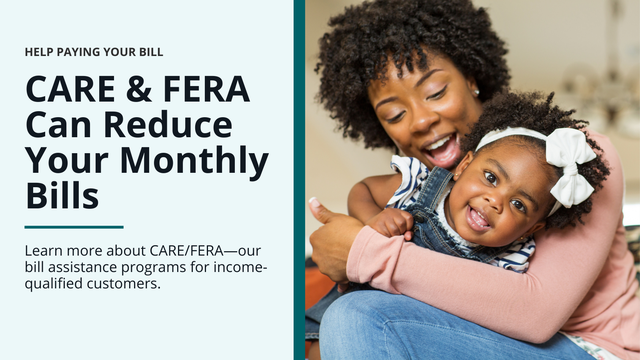 211OrangeCounty's tweet photo. If you qualify for Medical, Medicaid, or similar programs, you may qualify for CARE or FERA, SCE’s bill assistance programs that offer discounts. Apply today at SCE and save up to 30%. https://t.co/rBmDo9mxDr https://t.co/i3klQ6ZfLF