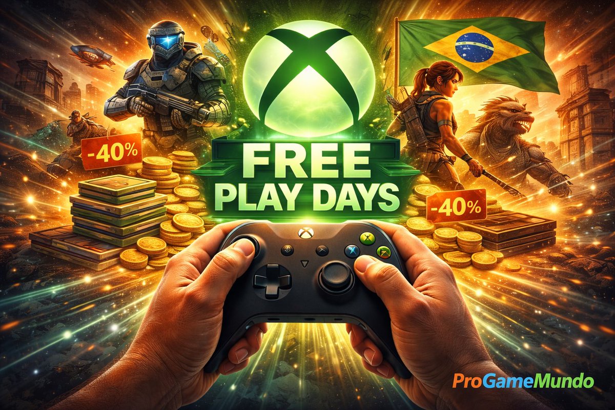 progamemundo's tweet image. Testar antes de comprar sempre foi um desejo do jogador — e hoje virou estratégia de mercado. 🎮
Iniciativas como os Free Play Days mostram uma mudança clara: menos aposta às cegas, mais experimentação real. Isso afeta como escolhemos jogos, como gastamos dinheiro e até o que