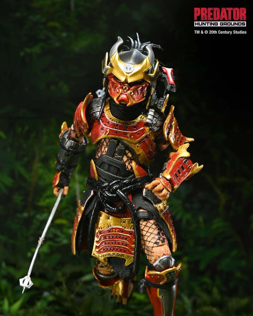 officialfye's tweet photo. PREDATOR: HUNTING GROUNDS - ULTIMATE SAMURAI ⚔️ 

Shop in-store &amp; online at the 🔗 below

https://t.co/HaUk8MC8Qd

#Predator #samuraipredator #neca #actionfigures #collectibles https://t.co/qeW4wINBnq
