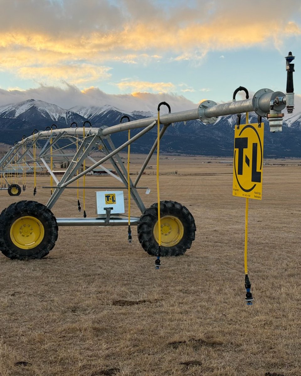 This custom low-profile pivot in Westcliffe, Colorado is a reminder that effective irrigation starts with understanding the land. At T-L, every system is designed to fit the field it serves, because the best solutions are built around real conditions.