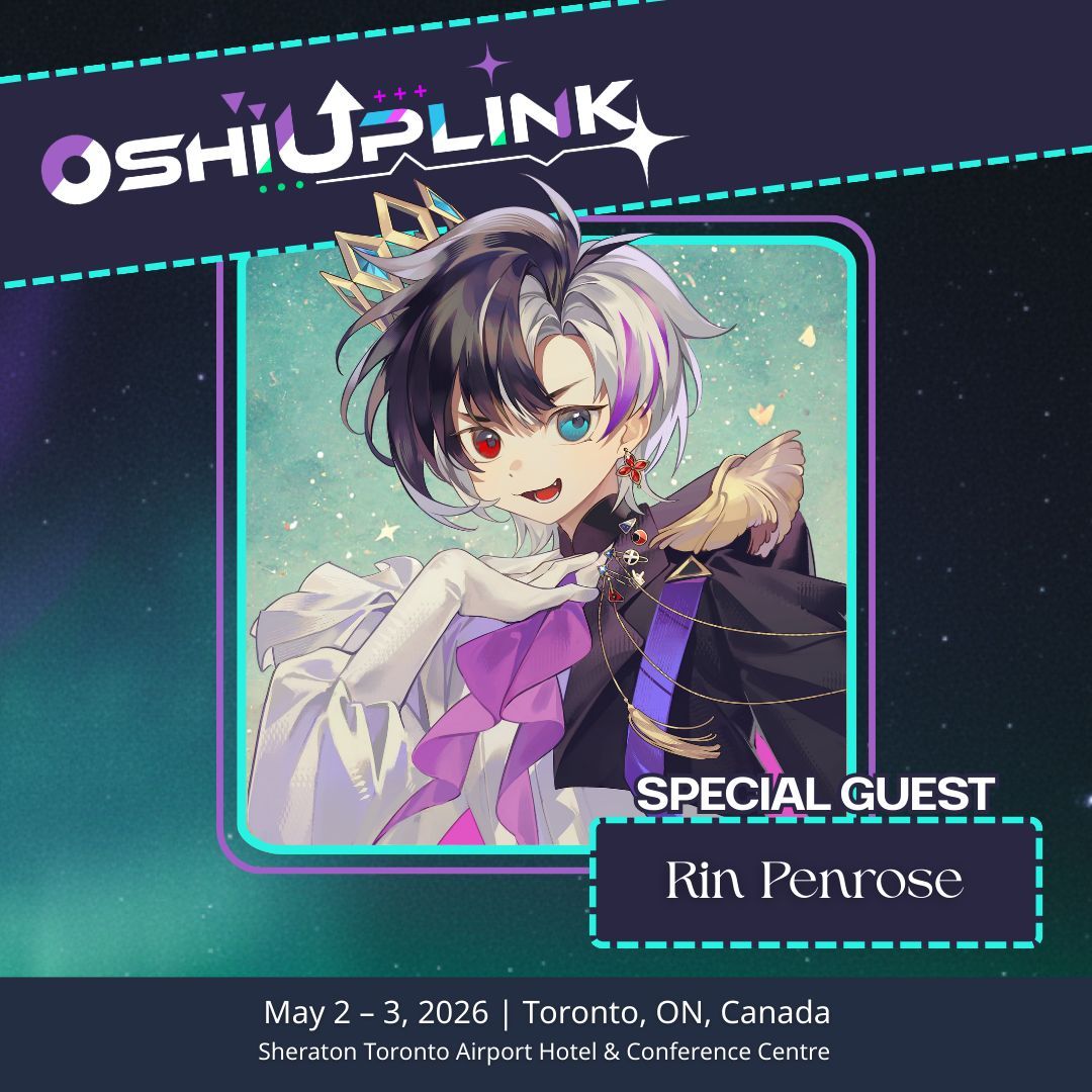 [Guest Announcement] The man, the myth, the third thing. <a href="/RinPenrose/">Rin "John VTuber" Penrose 👑</a> asked reeeeally nicely if she could join us this year, and when that didn't work, threatened to "unleash the plight". We don't know what that means, and we're not taking any chances.