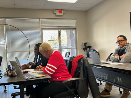 tpatchison's tweet photo. Great day with my Culture &amp; Climate colleagues! Proud to present on Staff and Parent Collaboration: Are We on the Same Team for Student Success? 💪📚@DeKalbSchools @dcsdfamilyenga1 https://t.co/gSP57jXyBw