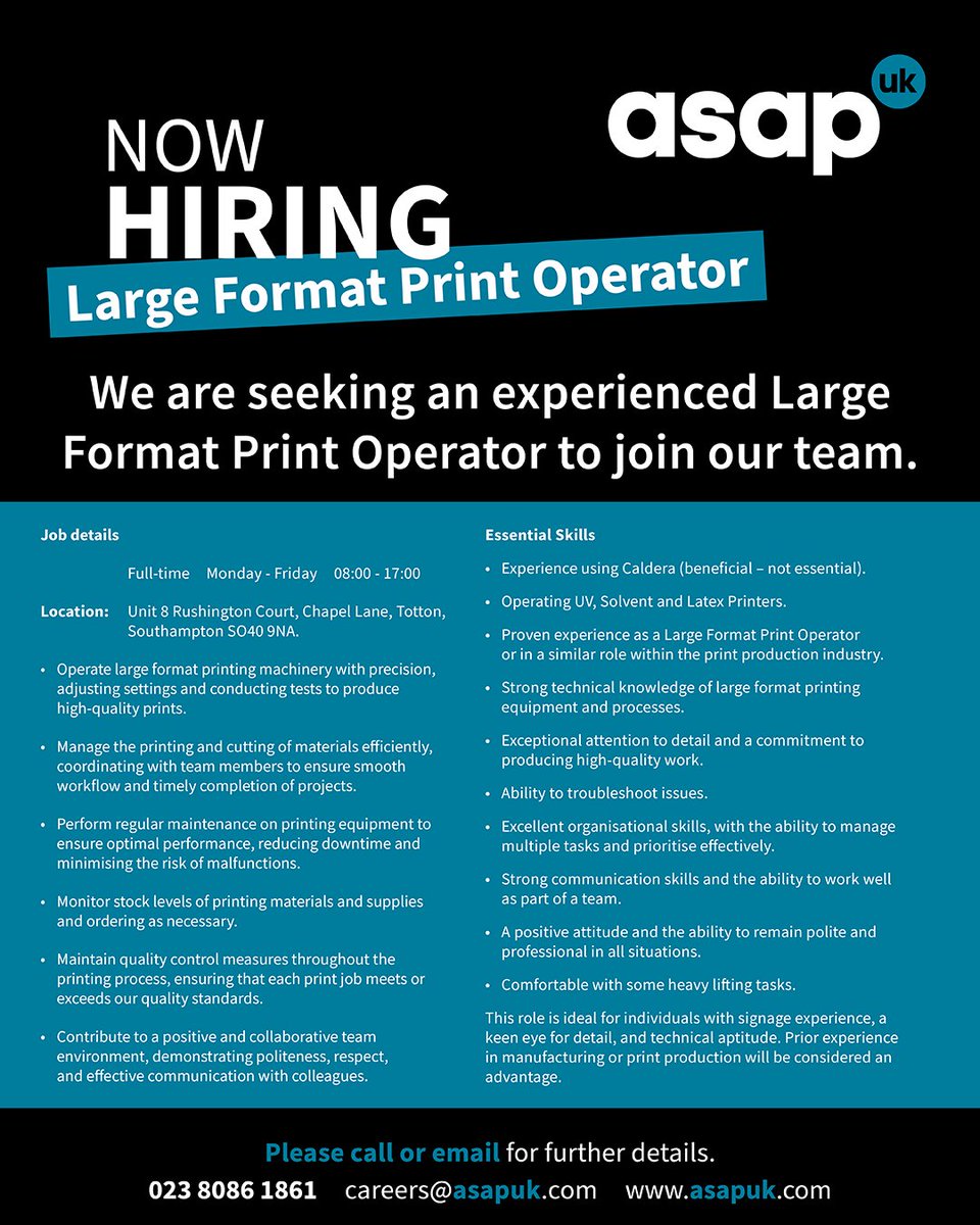 ASAP UK LTD tweet media