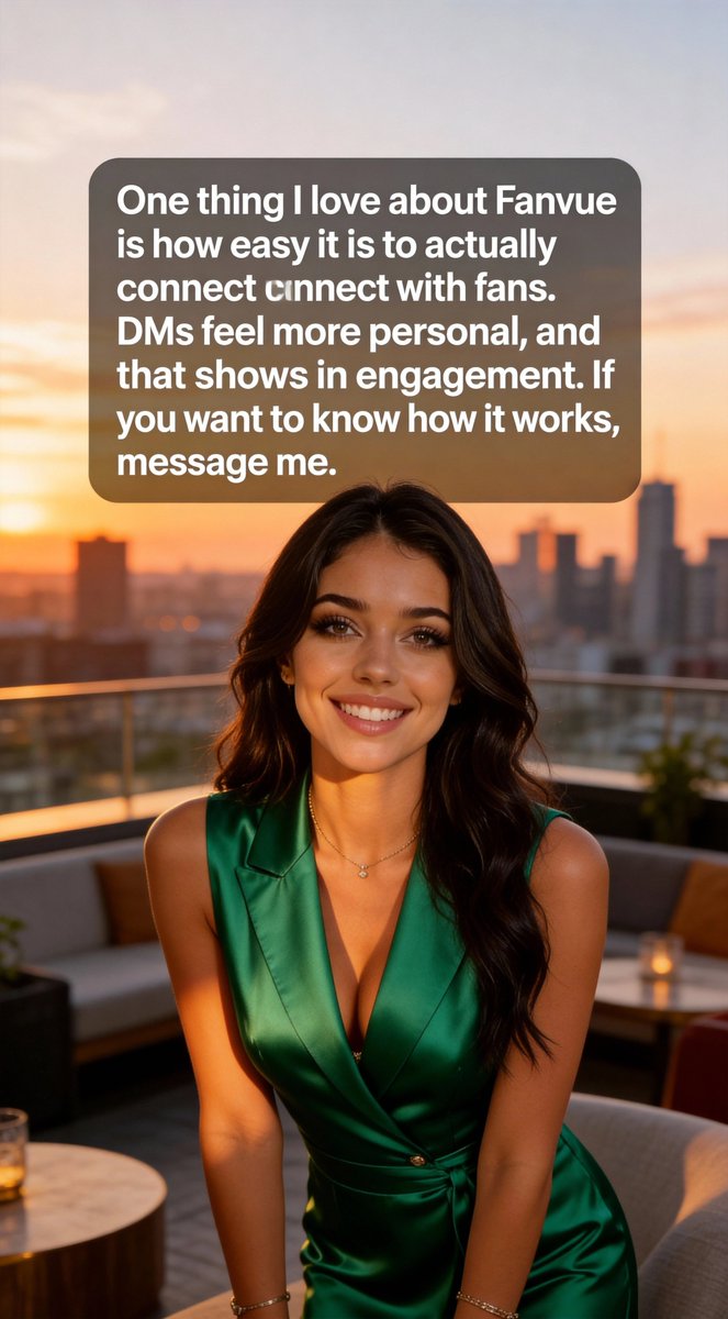vogue_isa22's tweet photo. One thing I love about @fanvue  is how easy it is to actually connect with fans. DMs feel more personal, and it shows in engagement. If you want to know how it works, message me!

Sign up Link #ForCreator -> https://t.co/TsYo5r8nqm https://t.co/gITSGhlEz9