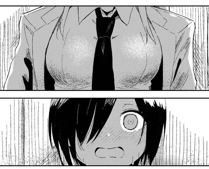 ハッチングだけで描く漫画とか憧れてだけど諦めました。トーン最高〜 