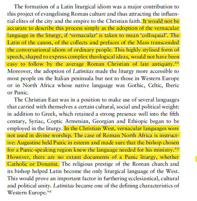 M_P_Hazell's tweet photo. @marquessof4599 That is, of course, far too simplistic an account, as (e.g.) Fr Uwe Michael Lang notes ("The Roman Mass", pp. 109-110): https://t.co/hCQb1qRAsU