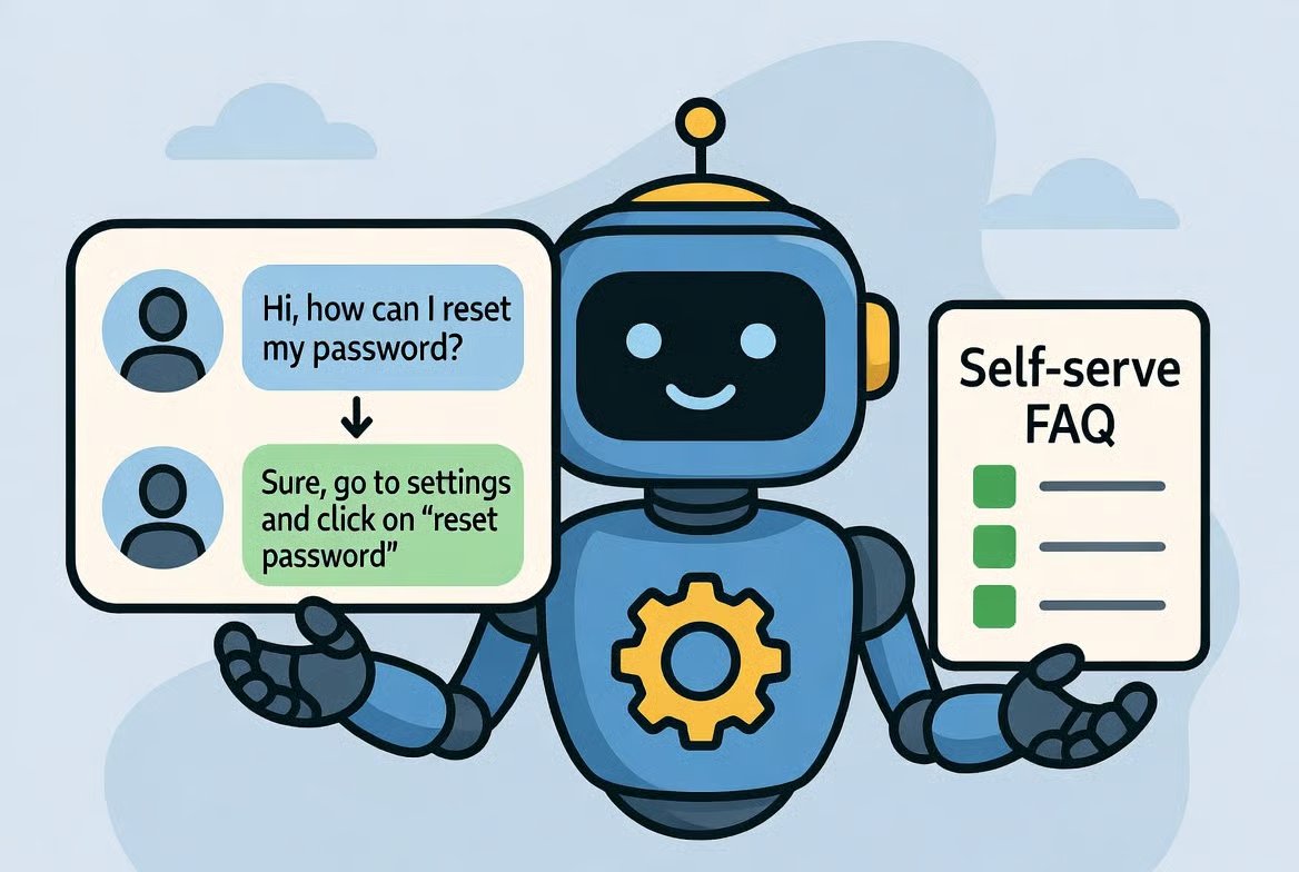 AI_HOW_TO's tweet photo. 🛠️ Turn Support Questions Into a Self-Serve AI FAQ-> https://t.co/QprnL56D1f #ChatGPT https://t.co/nSFkHWe7j8