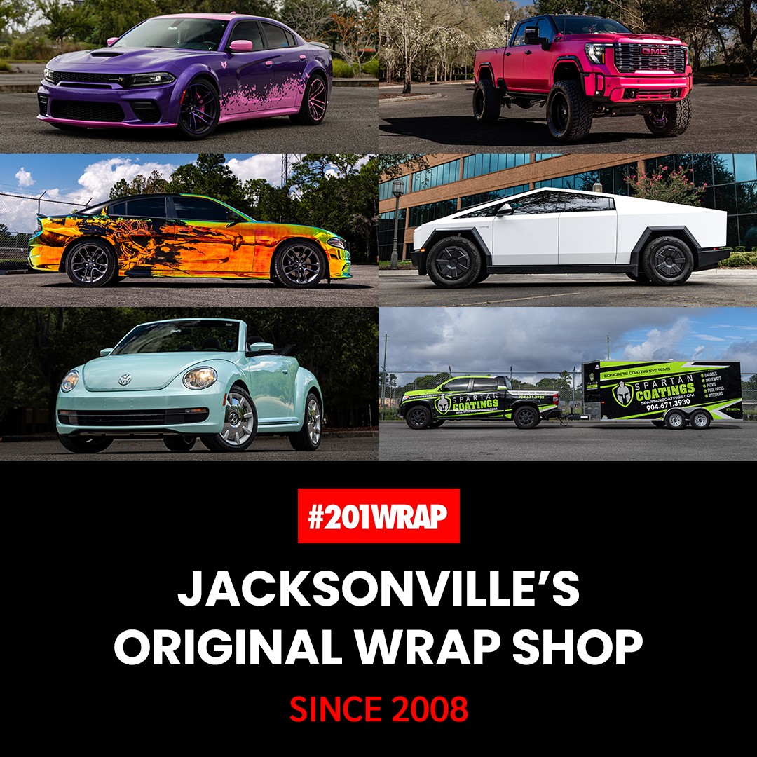 Since 2008 in Jacksonville.

Wraps are not a trend for us. It’s how businesses keep a fleet looking like one brand, stay professional on job sites, and avoid rework later.
If you run company vehicles, what’s your biggest headache.
Consistency, downtime, or keeping up with growth?