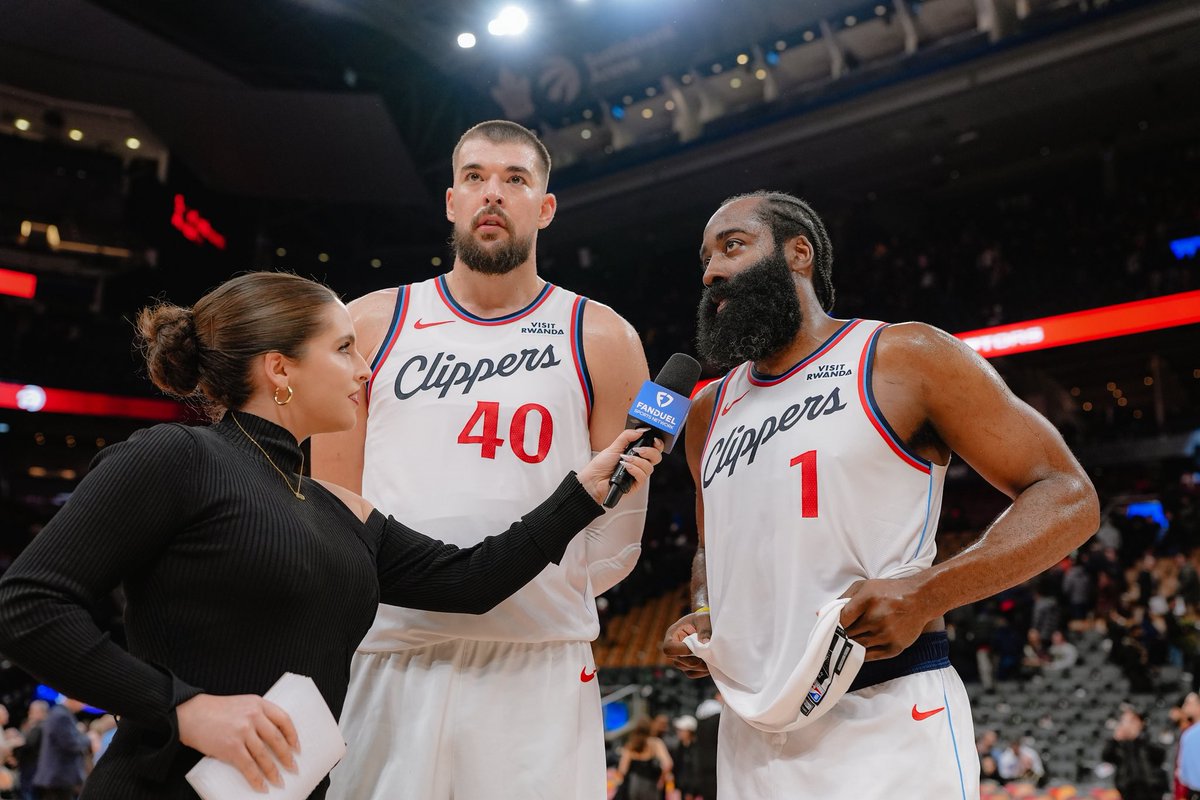 Moving cross-country challenged me - but these two made it easier, meaningfully, from day one. 

I’ll always appreciate Ivica &amp; James - for their kindness, professionalism, and humor. 

Both always had a moment to share. 

League Pass nights just got more fun. Go Clips 💙❤️