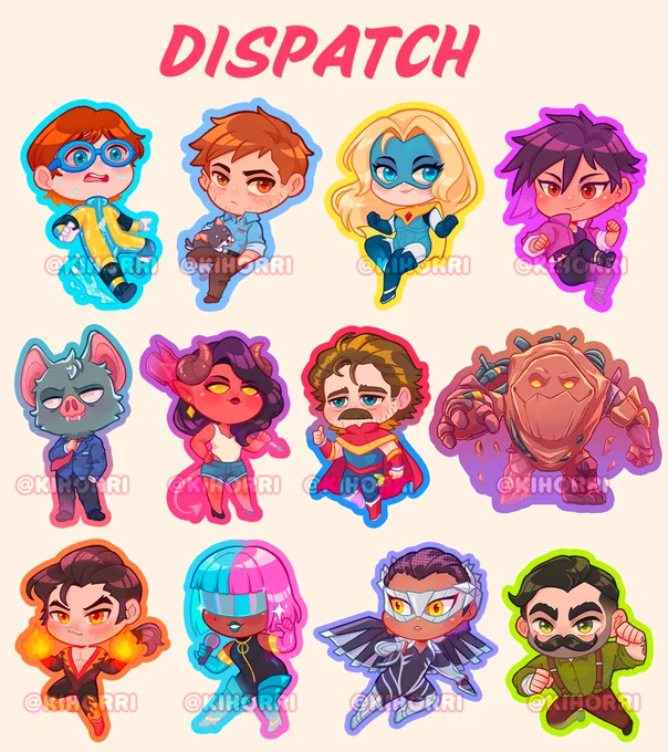 Hi! Finally reopening my shop again! New Merch! Dispatch, DesertDuo, Repo, Trafic/Life Series &amp; More! link in reply
