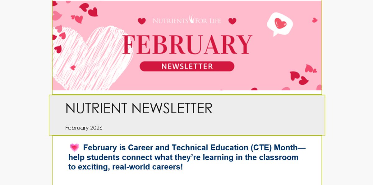 Nutrients for Life tweet media