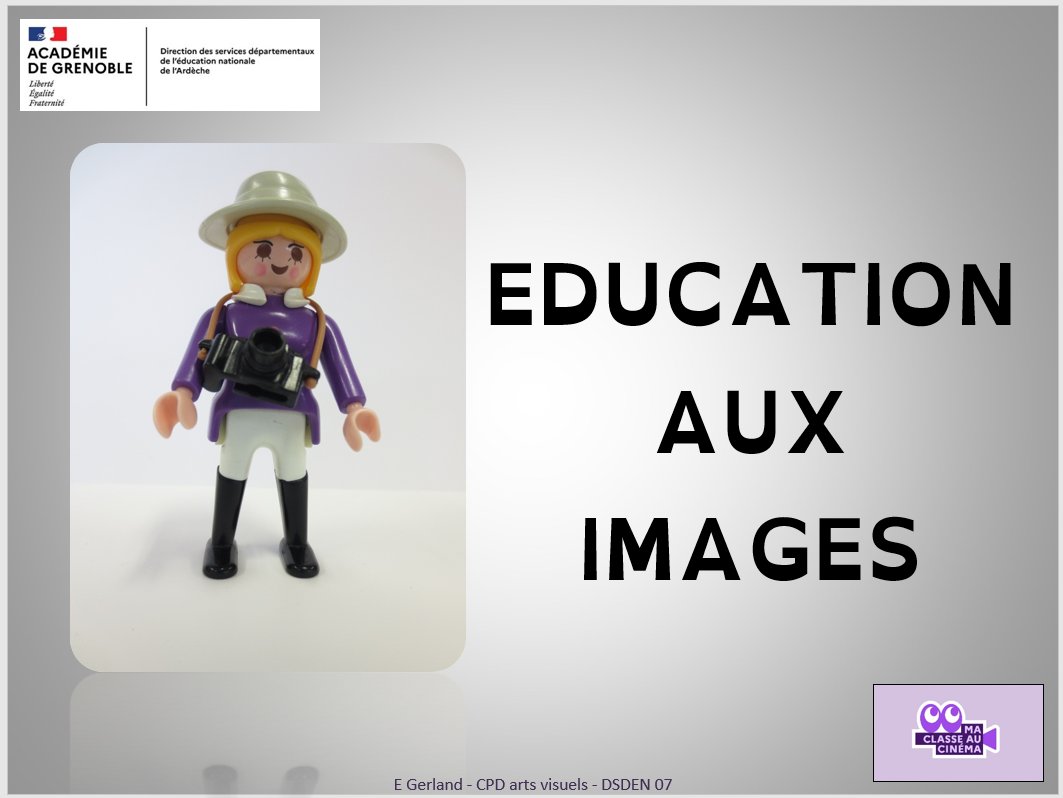 Formation EAC Arts  numériques - Éducation aux images en Ardèche dans le cadre du dispositif  Maternelle Au Cinéma ou comment contribuer à l'équité des élèves à  l'école? Accompagner les enseignants pour faire vivre des expériences aux élèves pour pouvoir conceptualiser l'école.