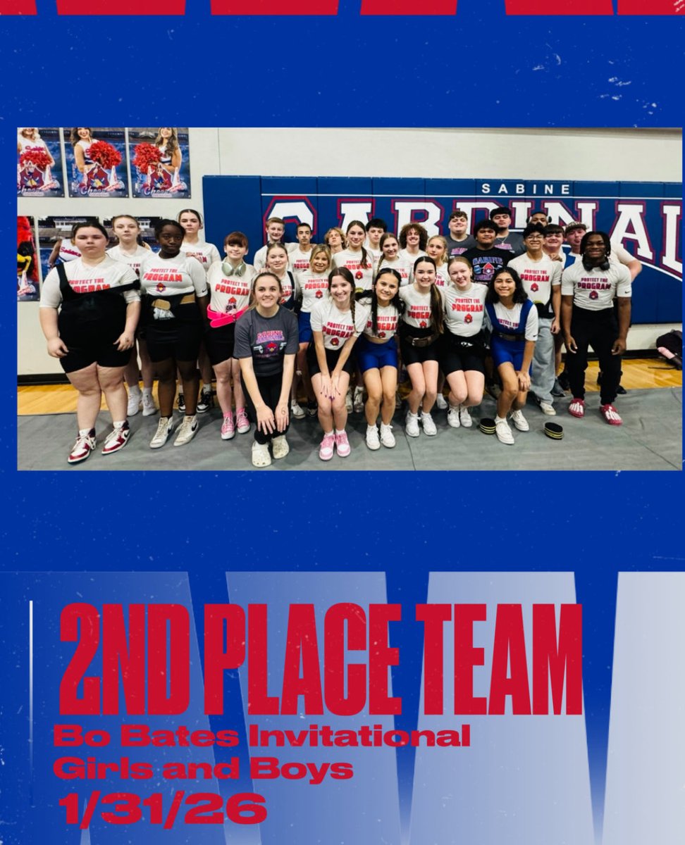 Sabine Cardinals Girls & Boys Powerlifting tweet media
