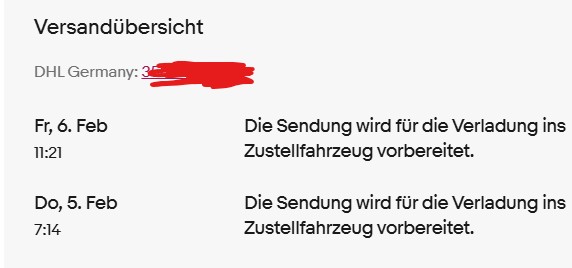 So ne Zustellung muss wirklich GANZ genau geplant werden! #DHL