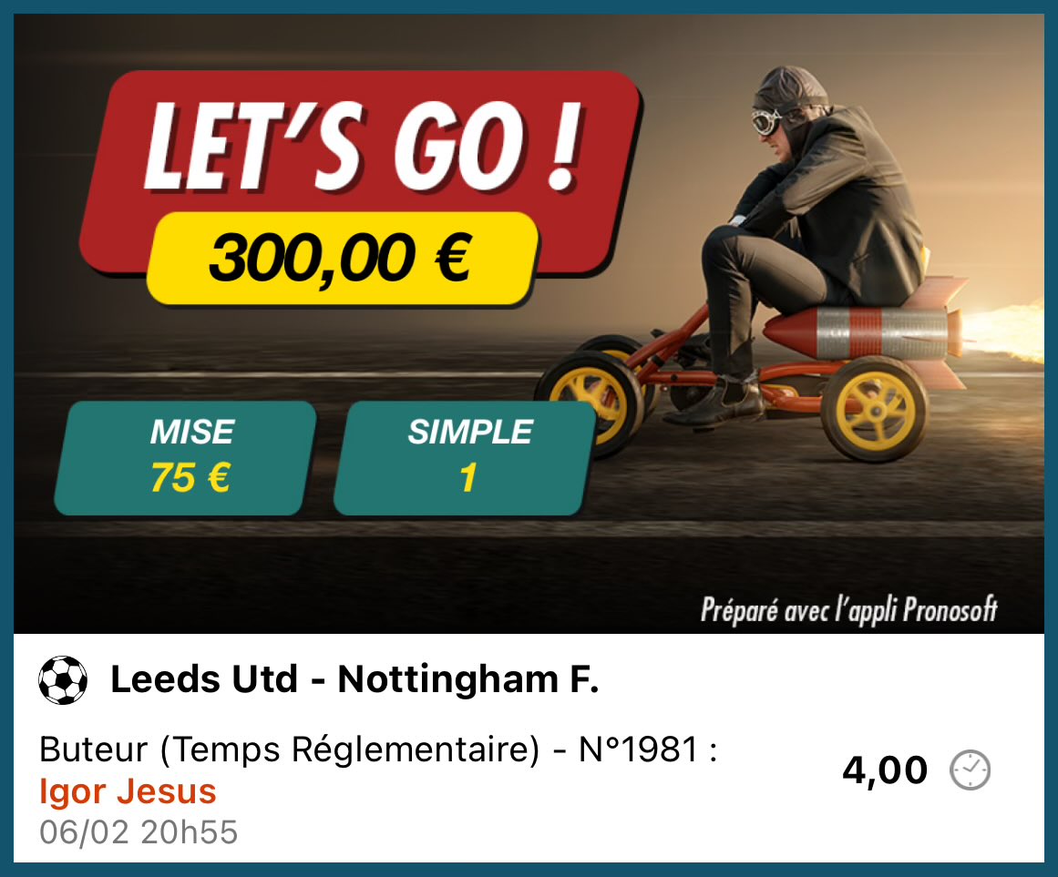 Deux funs pour suivre ce soir. Le doublé du Slovaque et un but d’Igor #TeamParieur