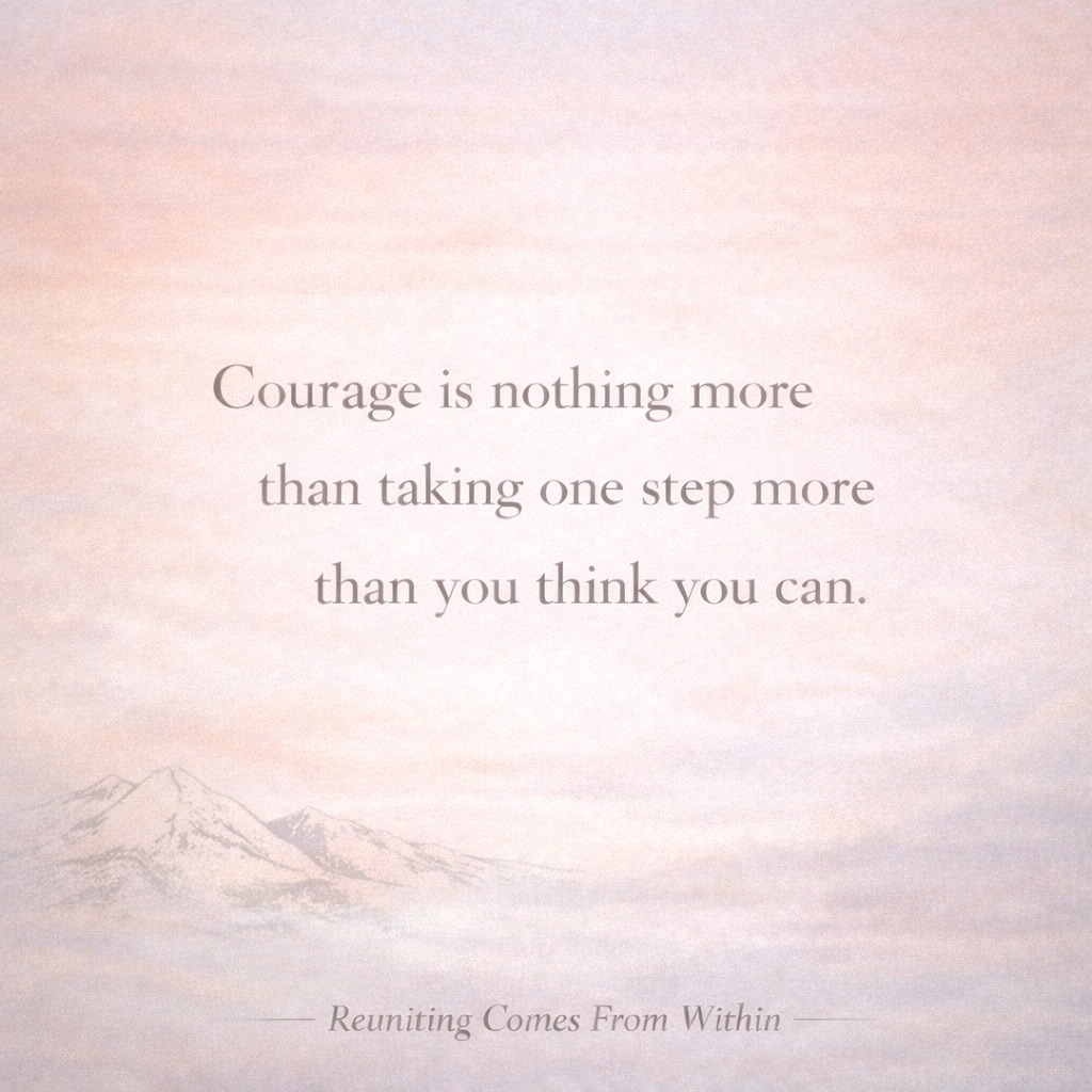 CarolMaryRC's tweet photo. #courage #onemorestep #SelfCare https://t.co/fKBk9oqP7g