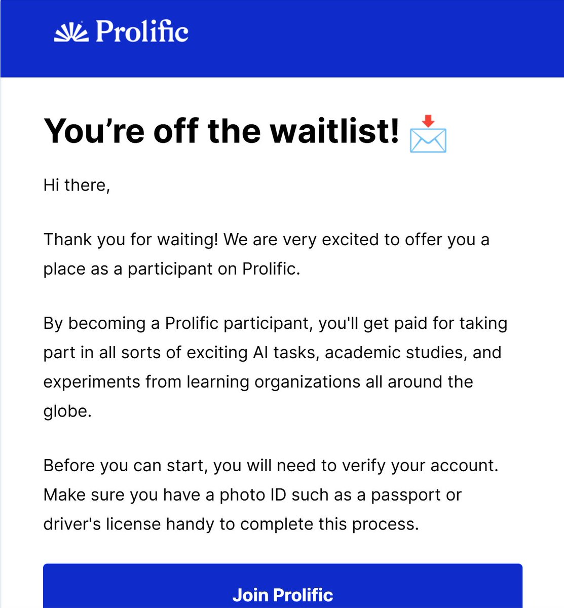 So, Prolific accepts accounts from Kenya... Acha tuone kama tutapata ka dollar huku