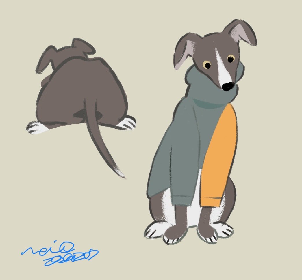 「犬」|maio🪬のイラスト