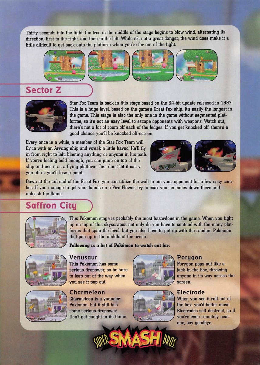 Fox McCloud, his various moves, & a look at the Sector Z stage in