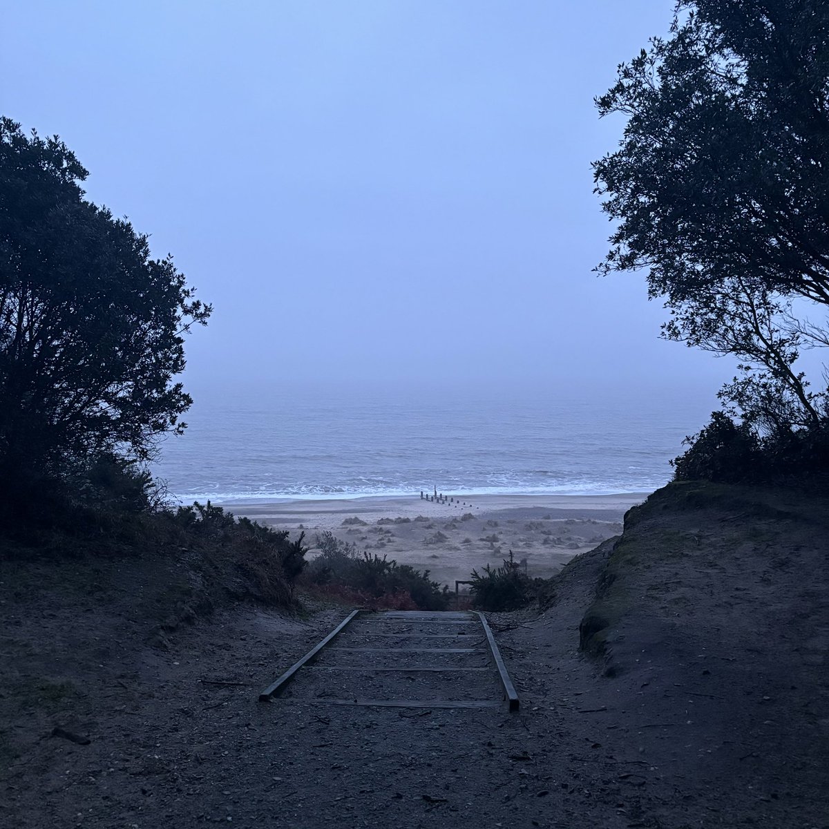 Listening to the waves at Corton Beach is so relaxing