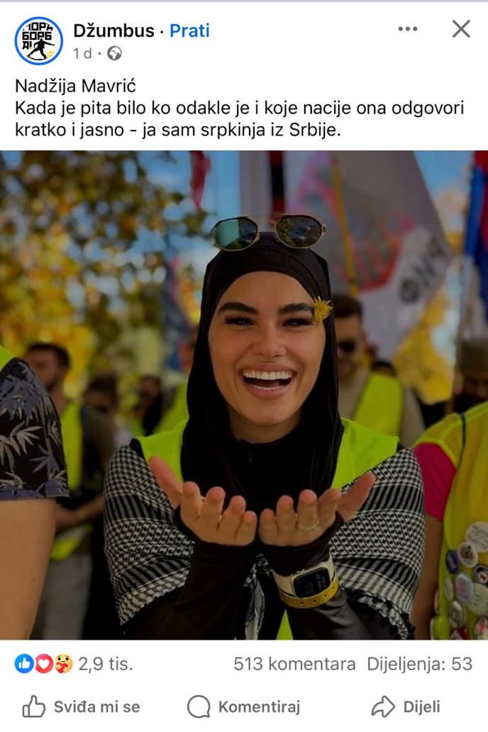 Olgica Rajković tweet media