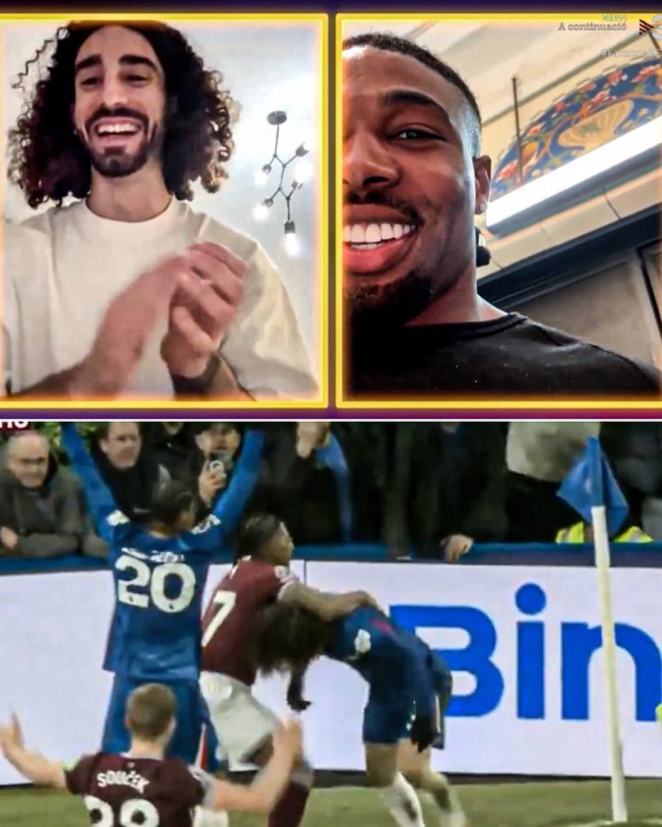 TransferMarkket's tweet photo. — بعد ما حدث بينهم

برنامج إسباني استضاف كوكوريلا وسأله عن أداما تراوري، فأجاب:

• "لا توجد مشكلة، لكن لو صادفته في الشارع قد أتردد في إلقاء التحية عليه." 😅

القناة فاجأته بمداخلة من أداما

• كوكوريلا علّق ضاحكًا:"الآن أنا هادئ ومطمئن.. لأن هناك شاشة تفصل بيني وبينه." 😂📺 https://t.co/8L7ITl6gK6