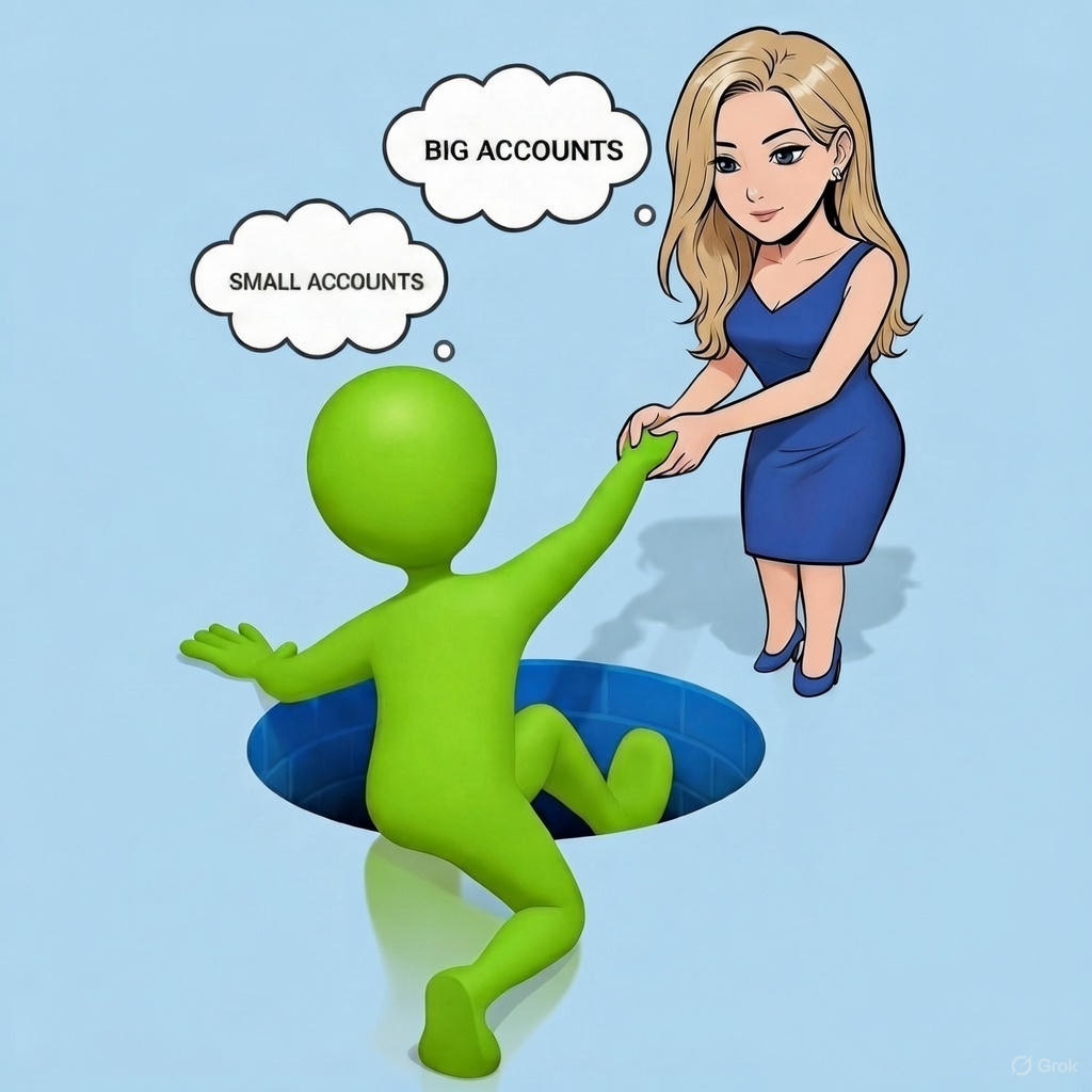 Small account matters 🌺🩵