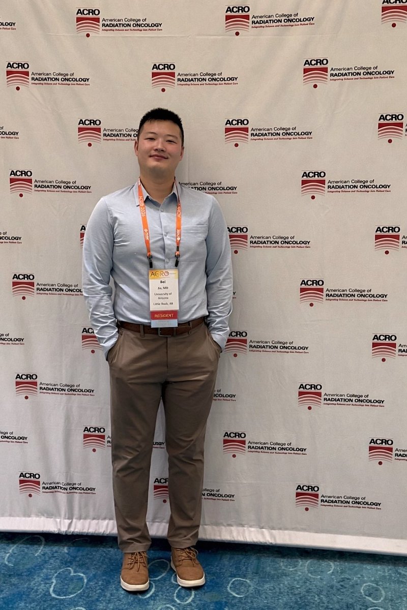 BeiJiaMD's tweet photo. Poster presentation day at @ACRORadOnc ! Excited to share this work and learn from others, and very grateful for the support from the @uamscancer Travel Grant Award.
#ACRO2026 #RadiationOncology #RadOnc #AcademicMedicine #residency #UAMS https://t.co/e3cxgc4COO