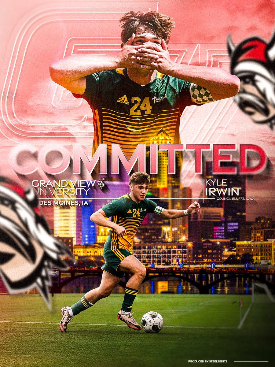 I am excited to announce my commitment to Grand View University to further my academic and athletic career!!