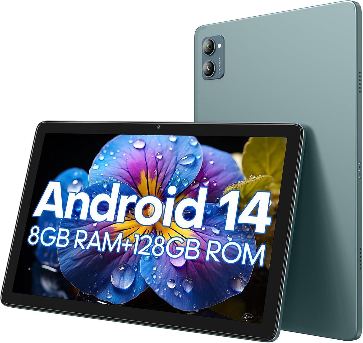 10.1-Inch Android Tablet with 8GB RAM & 128GB Storage for $44.84