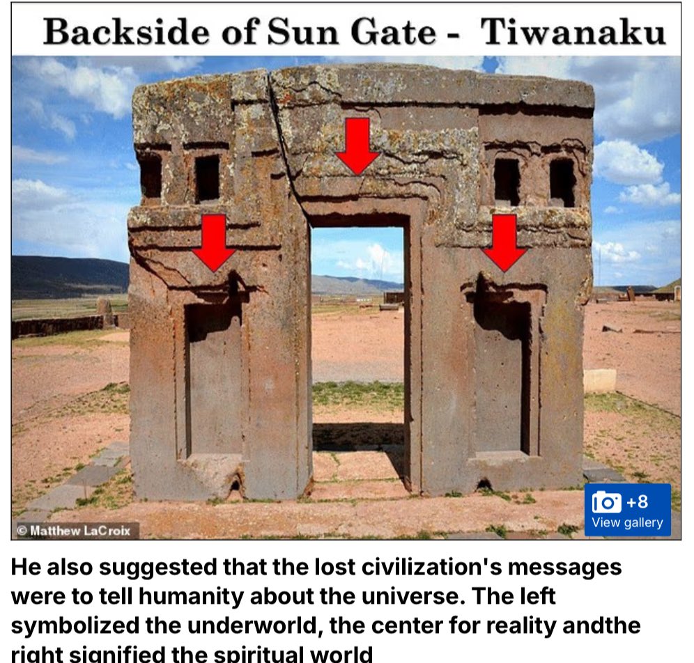 BrianRoemmele's tweet photo. “Mysterious symbols spanning the globe hint at a lost civilization 38,000 years ago”

“Recurring motifs, giant T-shapes, step pyramids, inverted pyramids, lions, and sacred geometry, appear at Ionis in their most concentrated form before repeating at distant sites worldwide” https://t.co/FsqetQyLxO