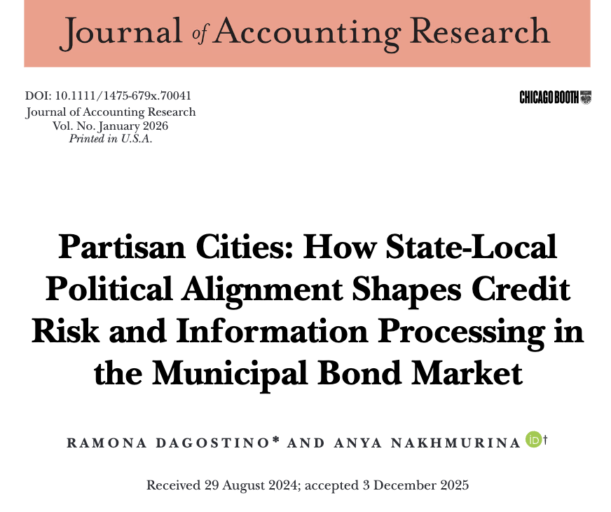 Annut's tweet photo. Excited to see (w/ Ramona Dagostino) printed in @JOARChiBooth!

TLDR: In an era of rising polarization, partisanship isn't just about policy disagreements. When cities and governors are on opposite sides of the partisan divide, it costs those cities. 🧵

https://t.co/EqImEJryTQ https://t.co/QGTKxi5H7r