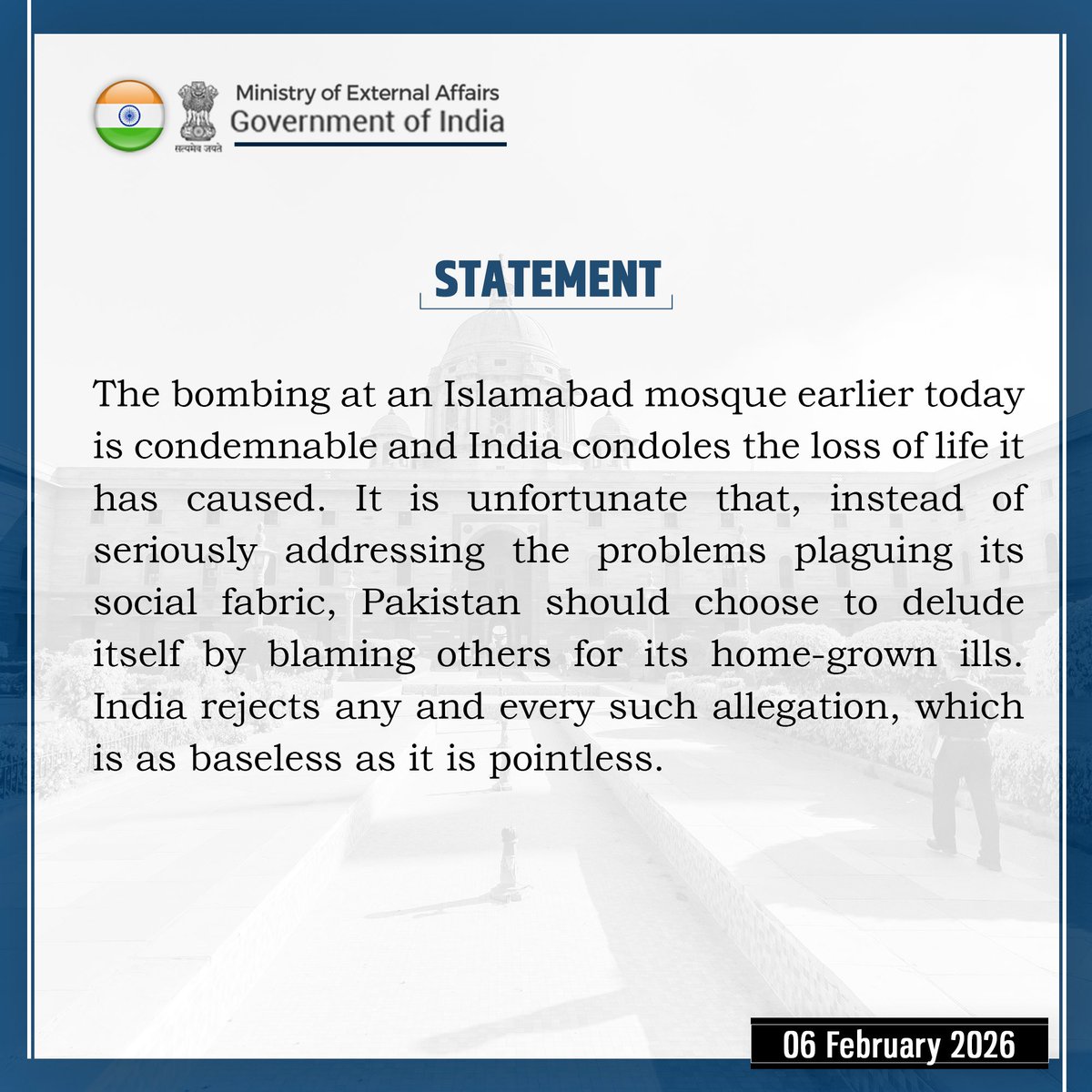 Randhir Jaiswal tweet media