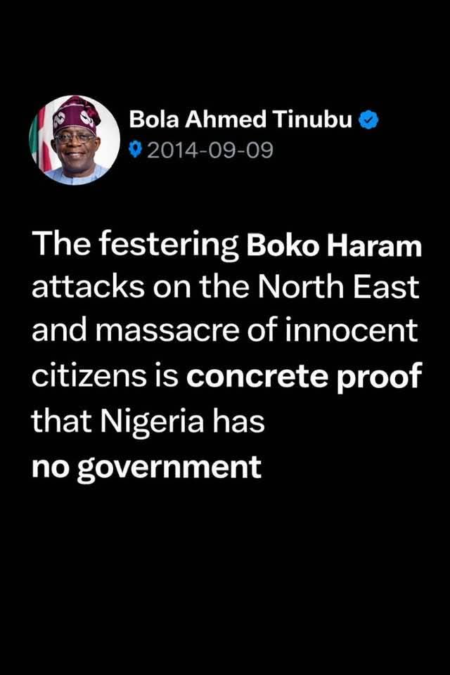 adeiyanu's tweet photo. What he said then and now https://t.co/1d8onB9bIU