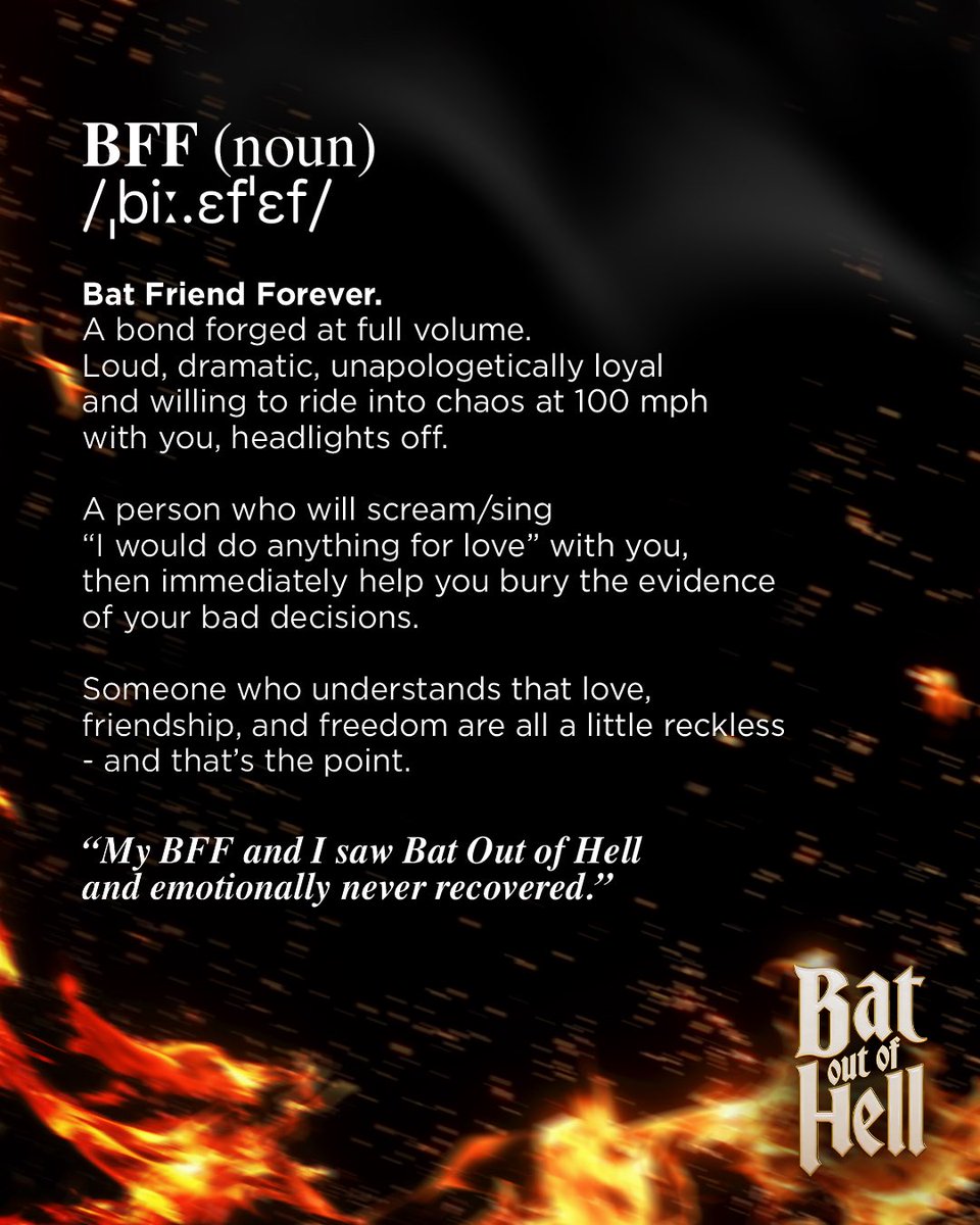 Bat Out Of Hell tweet media