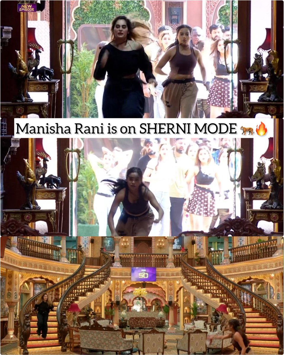 tellykhazana's tweet photo. 🐅 SHERNI MODE ON 🐅
Manisha Rani found her watch AND Shrutika’s in minutes 😎🔥
This is the energy where task impossible doesn’t exist!
Pure focus. Zero delay. 💥
#ManishaRani #The50 #The50Show #TaskQueen #SherniMode https://t.co/TVzSJi9ccO