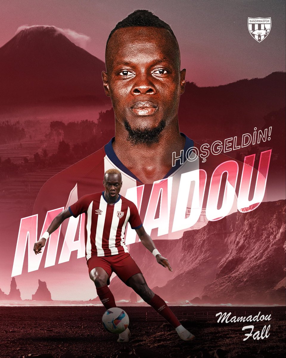 Bandirmaspor's tweet photo. Ailemize Hoş Geldin Mamadou Fall!

Kulübümüz, profesyonel futbolcu Mamadou Fall’un geçici transferi konusunda oyuncu ve kulübü ile anlaşma sağlamıştır.

Süper Lig tecrübesi, hızı ve hücum hattındaki etkili oyunuyla tanıdığımız başarılı kanat oyuncusu, kendisini sezon sonuna kadar Bordo-Beyazlı renklere bağlayan sözleşmeye imza atmıştır.

Mamadou Fall’a ‘Ailemize hoş geldin’ diyor; Bandırmaspor forması altında başarılar diliyoruz.