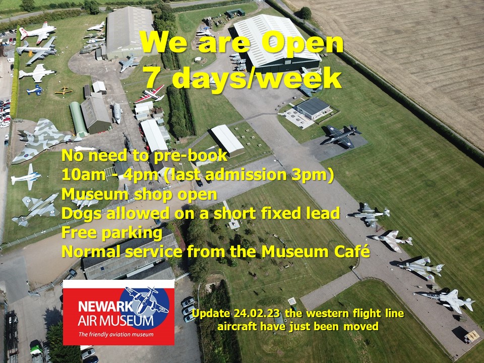 NewarkAirMus's tweet image. We would like to say thank you to everyone who used Gift Aid admission when visiting the museum last year; our 2025 #GiftAid claim has just been paid by HMRC, boosting our early season finances!
Please participate when you visit us this year
newarkairmuseum.org/on-the-radar/n…
#ThankYou