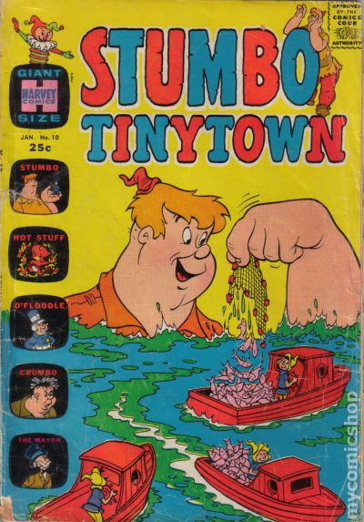 XtrmJonat's tweet photo. It's no secret, I am a fan of #harveycomics . Since this back up story I did was meant to pay homage to the classic Harvey style, it was the perfect opportunity to reference this classic Stumbo cover.  #imagecomics #imagecomicsuniverse #mrglum #savagedragon  #stumbo https://t.co/oeIurH6Qua