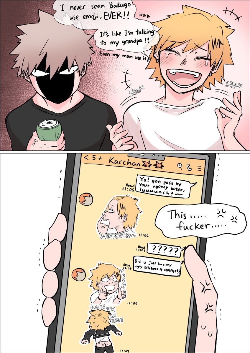 woodywooo0424's tweet photo. Katsuki and his petty ass🥺 https://t.co/TPARuEcF4Q