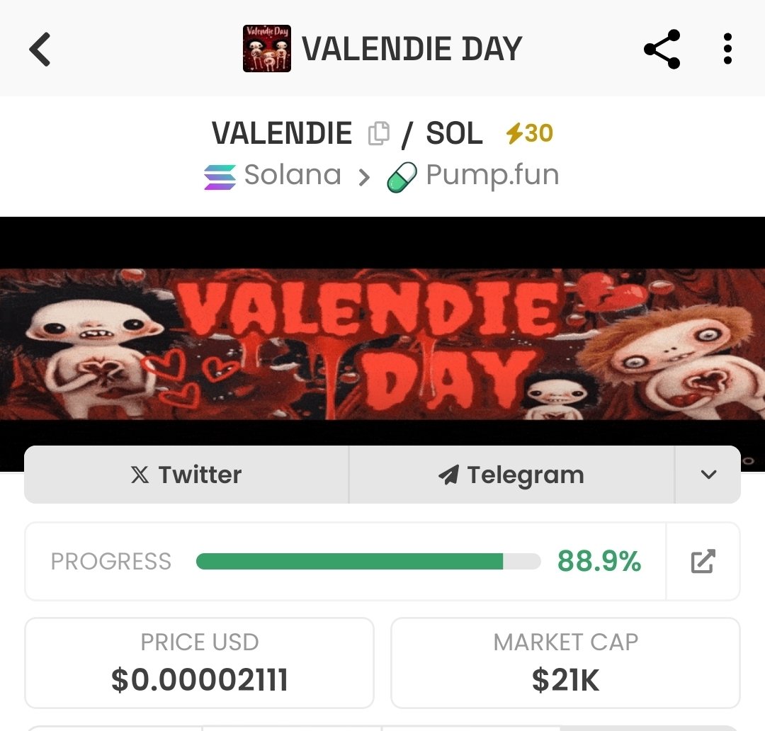 proffit39771's tweet photo. $Valendie dex paid + 30× boost

Lets bond this motherfucker and send it!  🚀🚀🚀

HrkT8hSFQN2RbbbWD45DCnsHY425hr6a6ba3ZQUVpump https://t.co/K01fF6sxBG