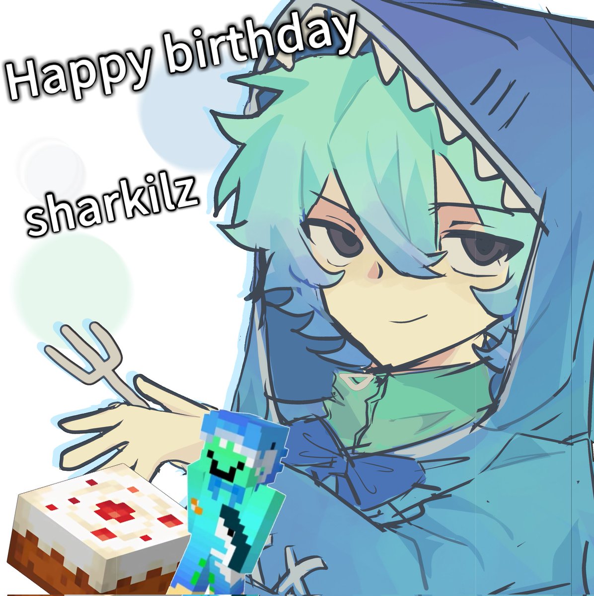 sharkilzfanart Happy birthday!!